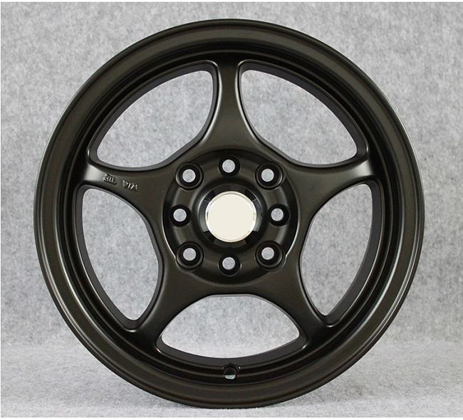 картинка Новые диски A-Tech Monoblock R14 4X100/4X114,3 ET38 J5,5 черный мат магазин  StreetTuning 