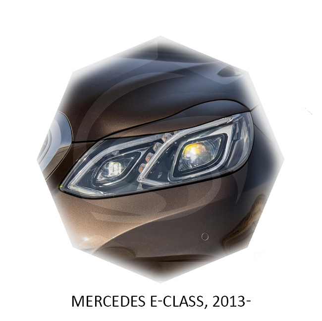 картинка Реснички на фары для  MERCEDES E-class 212 2013-2015г (рестайлинг) магазин  StreetTuning 