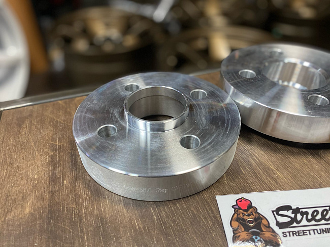 картинка Проставка Starleks 30 мм 4x98  цо 58.6 Silver магазин  StreetTuning 