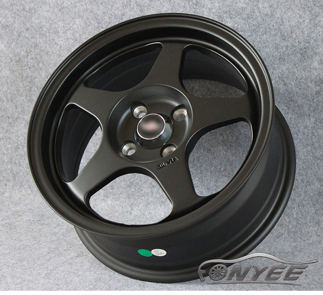 картинка Новые диски AVID.1 AV-08 R15 4X100 ET35 J6,5 черные магазин  StreetTuning 