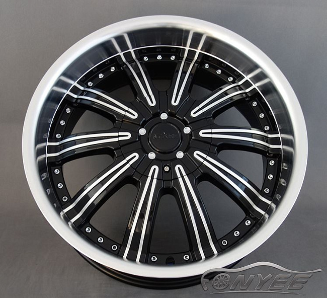 картинка Новые диски STARR 236 R20 5х130/139,7 ET20 J8,5 черный глянец + полированная полка магазин  StreetTuning 