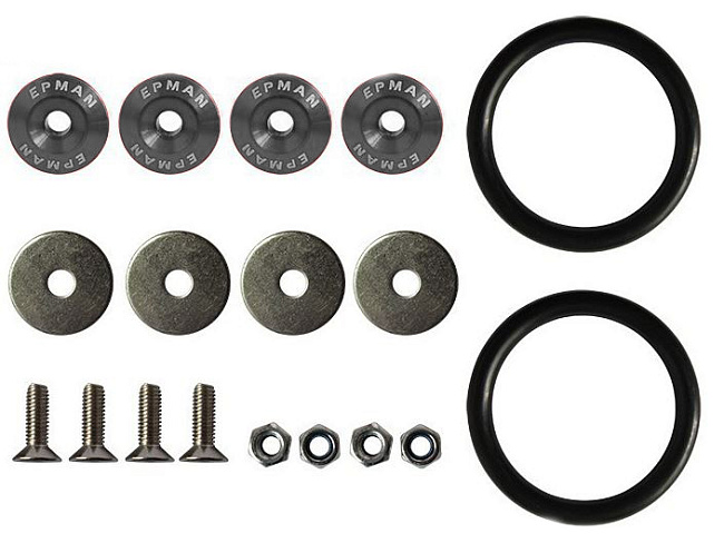 картинка Фиксатор-подтяжка обвесов Epman , цвет серый магазин  StreetTuning 