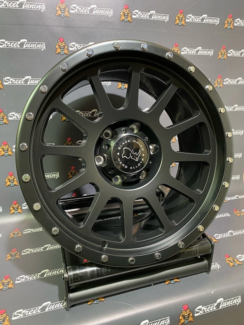 картинка Новые диски Black Rhino Havasu R18 J9 ET0 6X139.7 Matte Black магазин  StreetTuning 