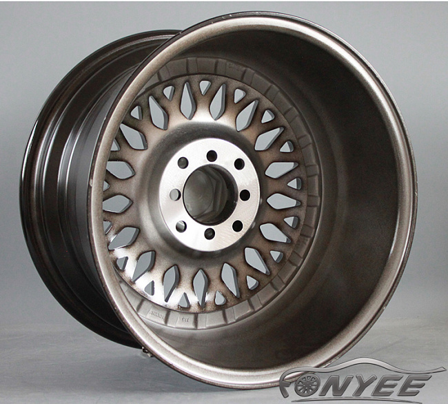 картинка Новые диски BBS RS R17 4X100/4X114,3 ET35 J7,5 черные + полированная полка магазин  StreetTuning 