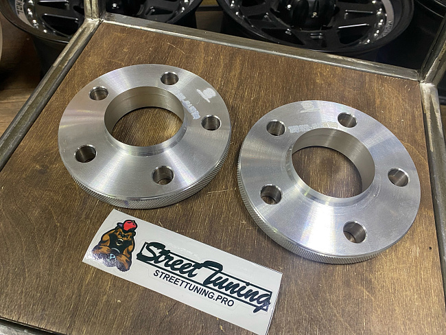 картинка Проставка Starleks 20 мм 5x112 цо 66.6 сквозная -РФ тонкий борт магазин  StreetTuning 