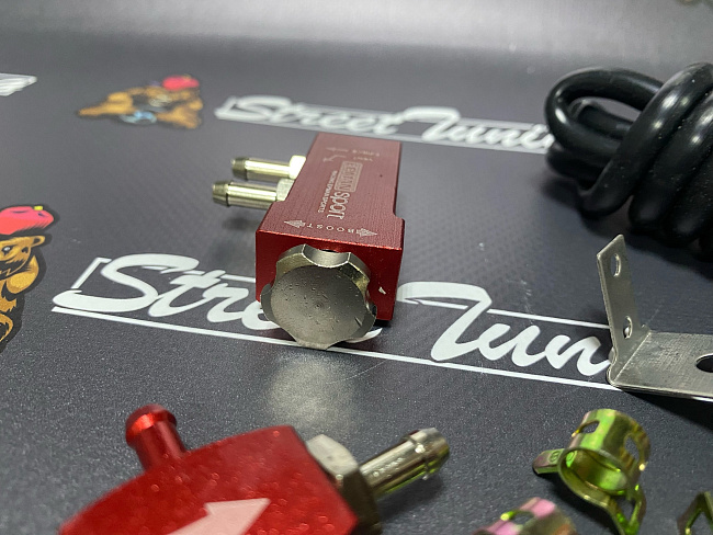 картинка Буст контроллер механический Epman Sport, КРАСНЫЙ магазин  StreetTuning 