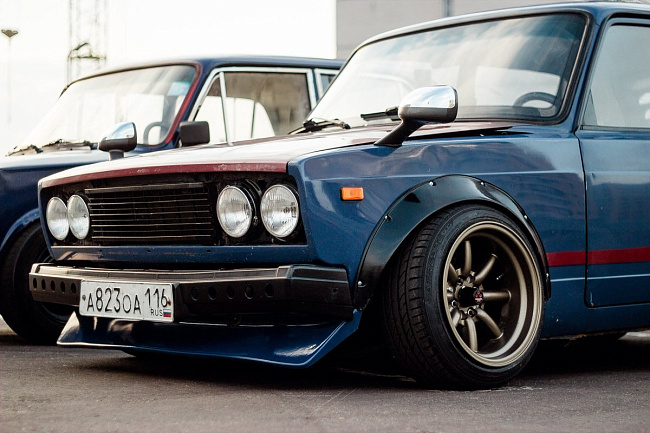 картинка Вихур Юбка Ken&Mary 3 мм для ВАЗ 2101 - 2107 магазин  StreetTuning 