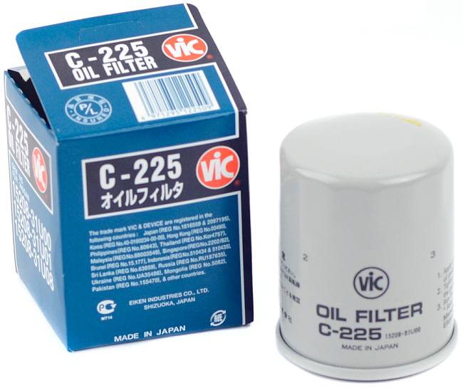 картинка Масляный фильтр VIC C-225 магазин  StreetTuning 