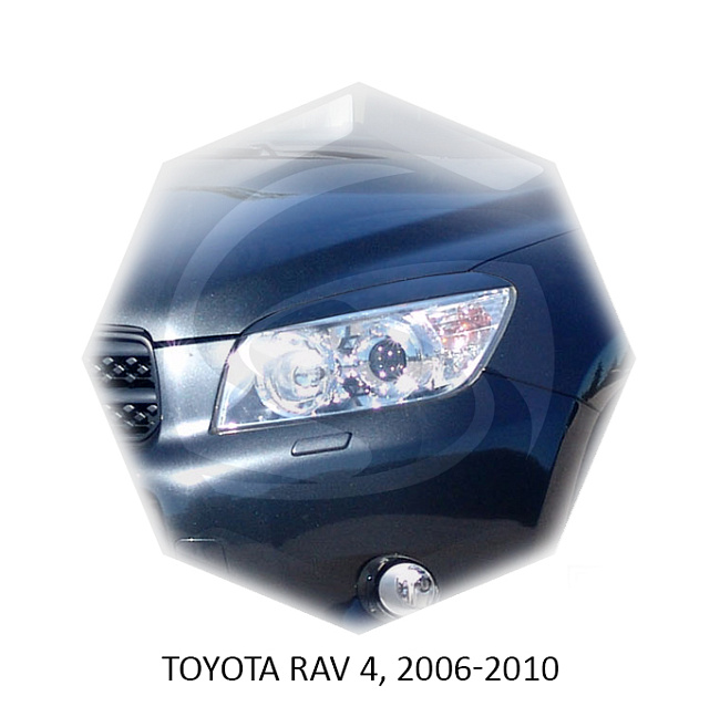 картинка Реснички на фары для  TOYOTA RAV 4 2006-2010г (европеец) магазин  StreetTuning 