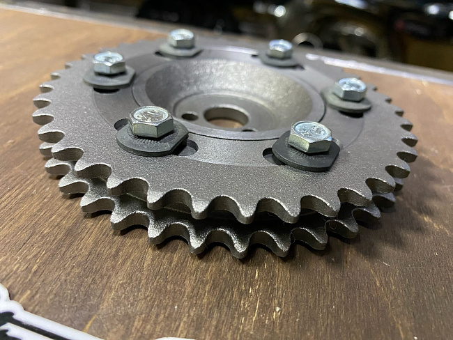 картинка Шестерня разрезная для ВАЗ 2101-07 8V двухрядная магазин  StreetTuning 