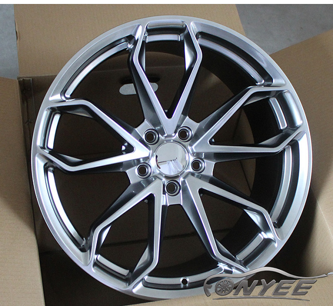 картинка Новые диски HRE S201 Replika R19 5X112 ET40 J8,5, серебристо-платиновые магазин  StreetTuning 