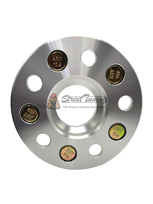 картинка Проставка Starleks 25 мм 5x108 12x1.5 цо 63,4 Silver магазин  StreetTuning 