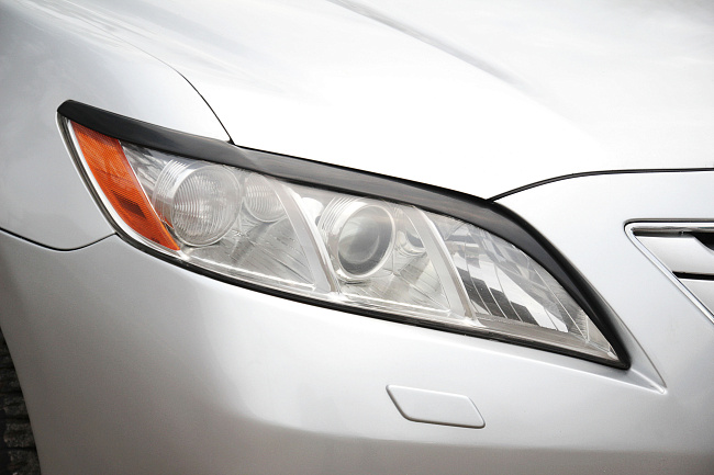 картинка Toyota Camry V40 (дорестайлинг) 2006—2009 Накладки на фары (реснички) компл.-2 шт. магазин  StreetTuning 