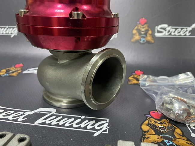 картинка Вестгейт (Wastegate) 44 мм Epman Sport V-band красный магазин  StreetTuning 