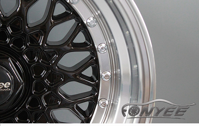 картинка Новые диски BBS RS R18 5X120/5X114,3 ET30 J9,5 черные + полированная полка магазин  StreetTuning 