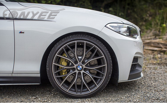 картинка Новые диски BMW Double Spoke 405M R19 5x120 ET35 J8,5 серый + серебро магазин  StreetTuning 