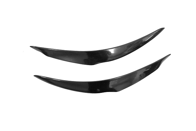 картинка Kia Ceed (хэтчбэк) 2015-н.в. Накладки на передние фары (реснички) магазин  StreetTuning 