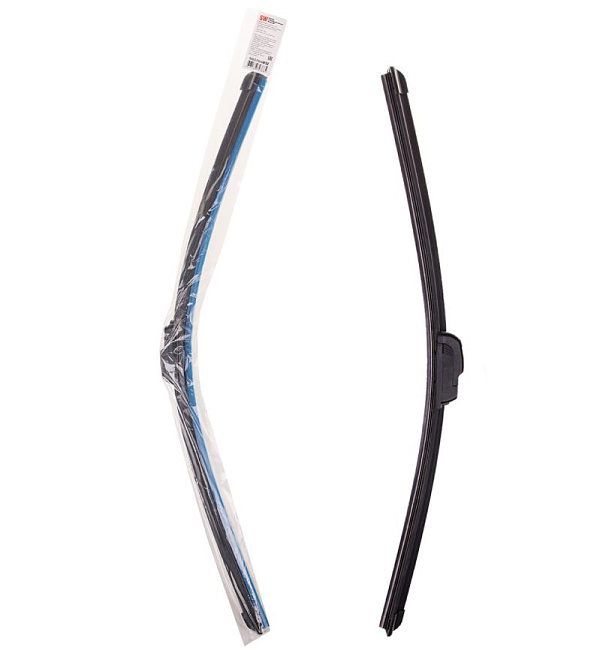 картинка Щетка стеклоочистителя бескаркасная 33см/13" SW в пакете магазин  StreetTuning 