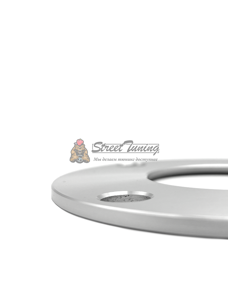 картинка Проставка Starleks 5 мм 4x114.3 цо 66.1 сквозная Silver от магазина  StreetTuning