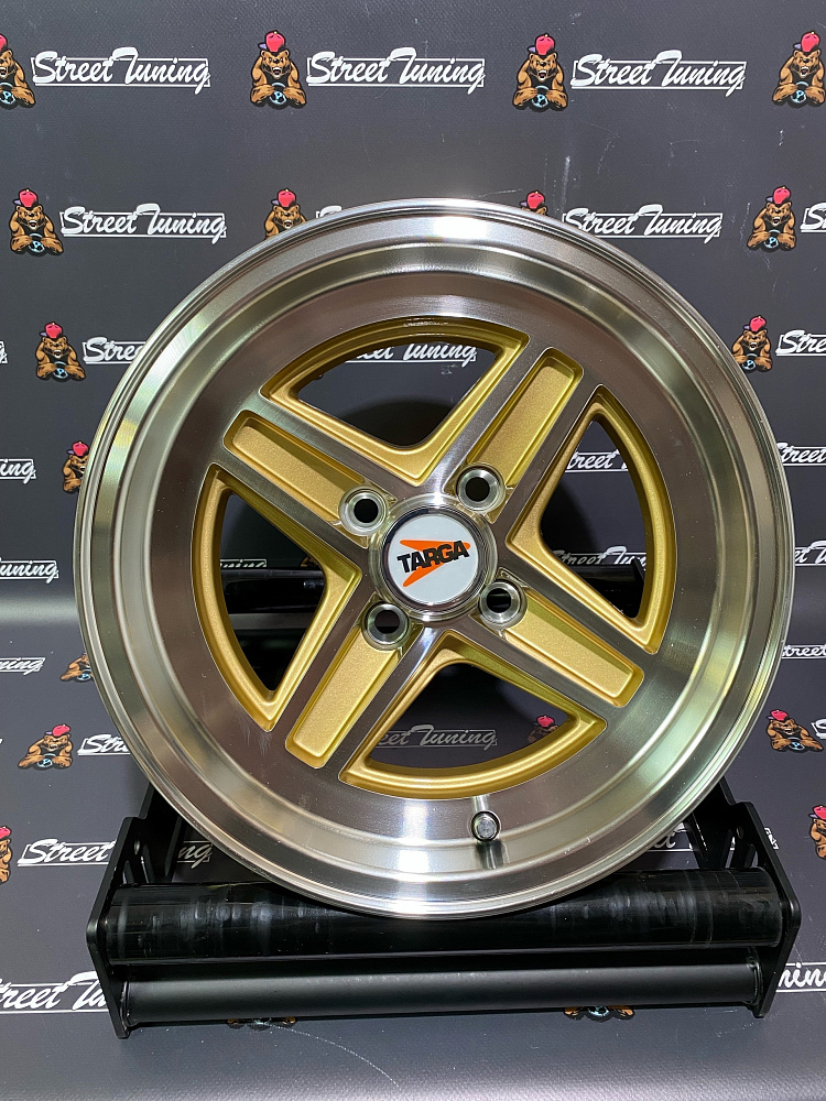 картинка Новые диски Enkei Wheels 471 R13 J7 ET7 4x98 Gold + Silver от магазина  StreetTuning