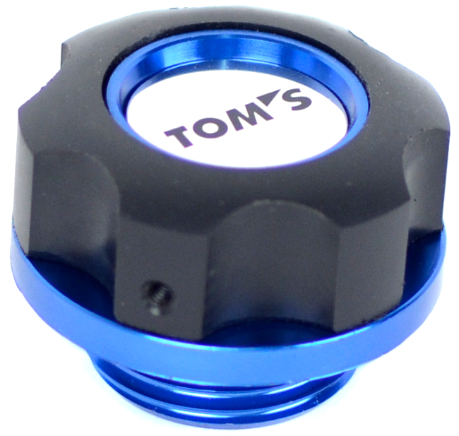 картинка Крышка маслозаливной горловины Tom'S синяя магазин  StreetTuning 