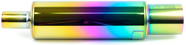 картинка Прямоточная банка HKS Style серии Jasma, обожженная D - 51 x 89 мм L - 520 мм магазин  StreetTuning 