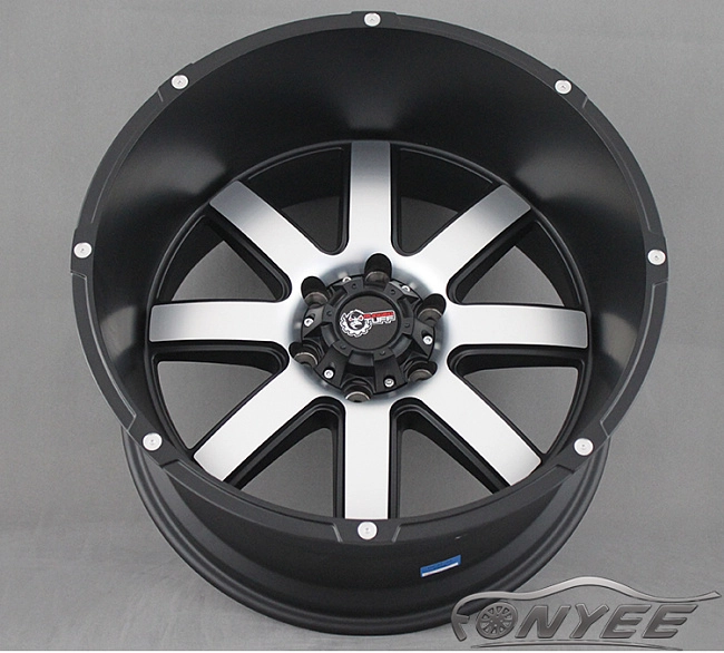 картинка Новые диски TUFF RuGGed RT888 R20 5X120 ET-44 J12 серебро + черный магазин  StreetTuning 