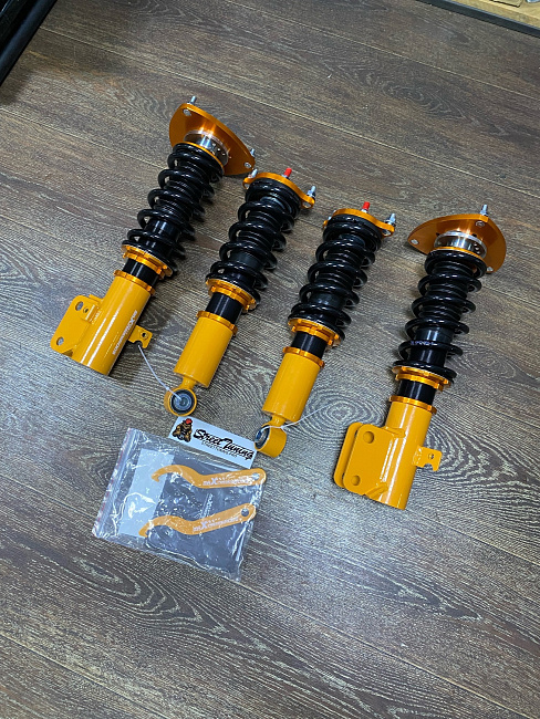 картинка Винтовая подвеска койловеры Maxpeedingrods для Subaru Legacy 05-09 BL магазин  StreetTuning 