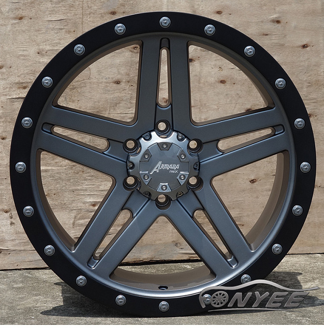 картинка Новые диски MVF-957 R20 6X139,7 ET10 J9 серый + черный магазин  StreetTuning 