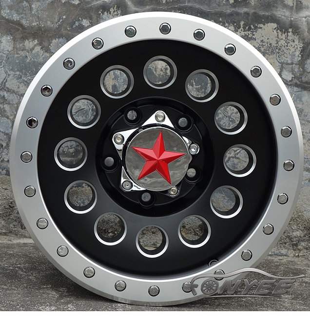 картинка Новые диски XD wheels R16 J8 ET0 5x139,7 черный мат + серебро магазин  StreetTuning 