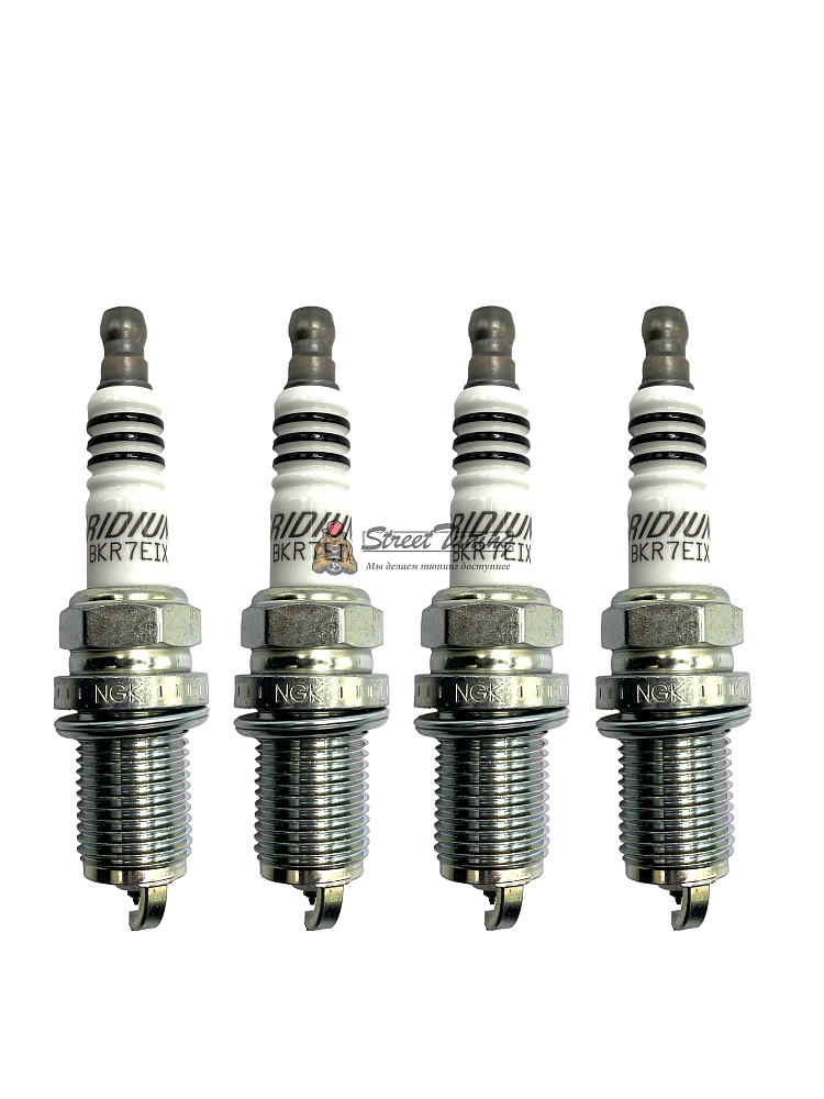 картинка Свечи зажигания NGK Iridium BRK7EIX 2667 - 4 шт от магазина  StreetTuning