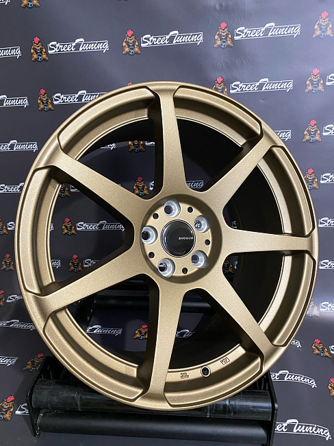 картинка Новые диски Work Emotion T7R R17 J8 ET35 5x100 Satin Bronze магазин  StreetTuning 