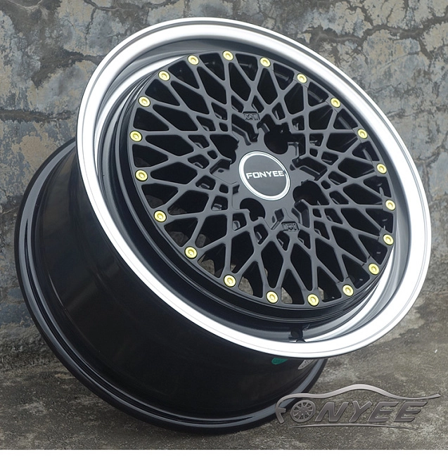 картинка Новые диски Fonyee 497 R15 4x100 ET28 J7,5 черные магазин  StreetTuning 