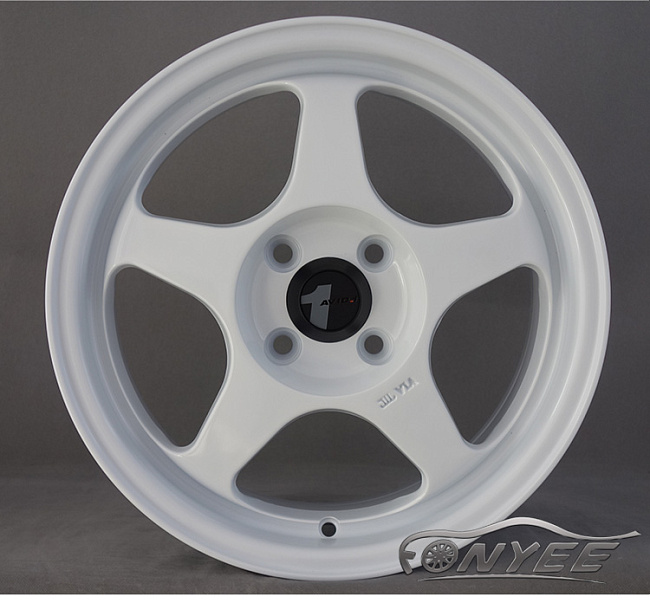 картинка Новые диски AVID.1 AV-08 R15 4X100 ET35 J6,5 белые магазин  StreetTuning 