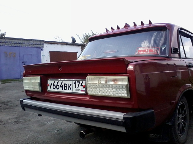 картинка Спойлер DUCKTAIL 7.0 AVR ВАЗ 2101/03/06 магазин  StreetTuning 