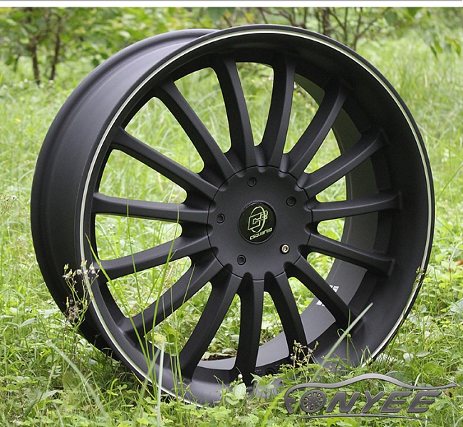 картинка Новые диски C Square C R20 5X108/5X114,3 ET40 J8,5 черный мат магазин  StreetTuning 