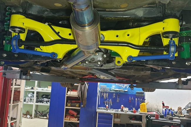 картинка Усилители креплений заднего стабилизатора Subaru магазин  StreetTuning 