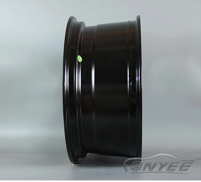 картинка Новые диски DFD (zedd SLT) R18 J8 ET35 5x114,3 черные с полированной полкой магазин  StreetTuning 