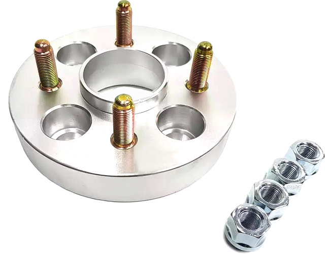 картинка Проставка Starleks 25 мм 4x98 12x1.25 цо 58.6- Silver магазин  StreetTuning 