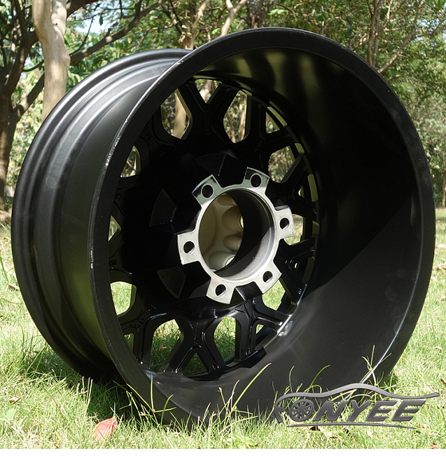 картинка Новые диски Black Rhino Sprocket R17 6X139,7 ET-25 J8,5 черный + красный магазин  StreetTuning 