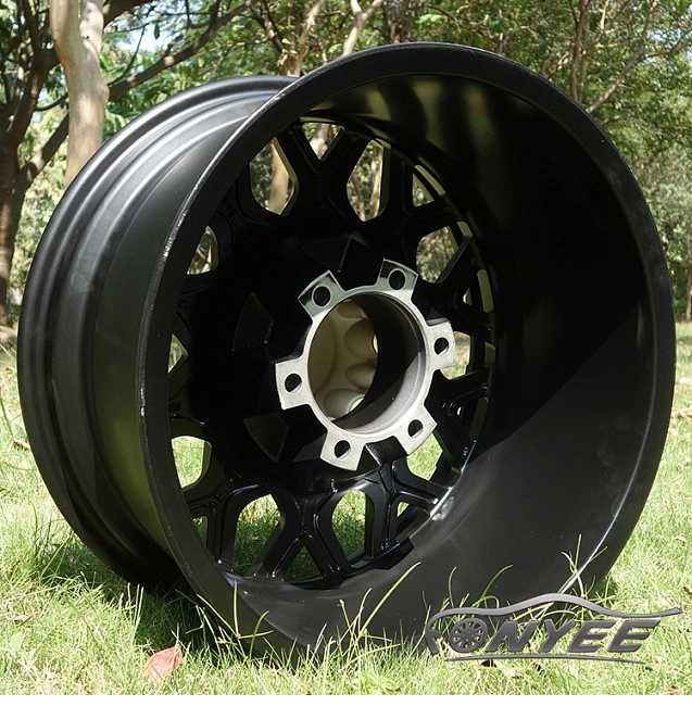 картинка Новые диски Black Rhino Sprocket R17 6X139,7 ET-25 J8,5 черный + красный магазин  StreetTuning 