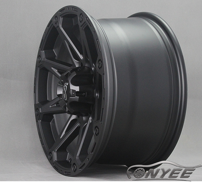 картинка Новые диски Formula R17 5x139,7 ET15 J8 черный мат магазин  StreetTuning 