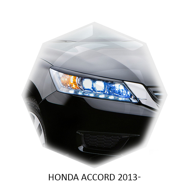 картинка Реснички на фары для  HONDA ACCORD 2013г- магазин  StreetTuning 