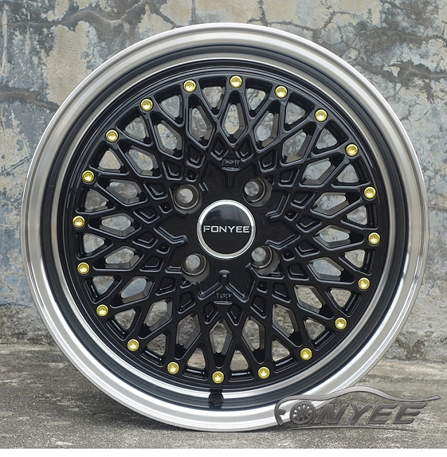 картинка Новые диски Fonyee 497 R15 4x100 ET28 J7,5 черные магазин  StreetTuning 