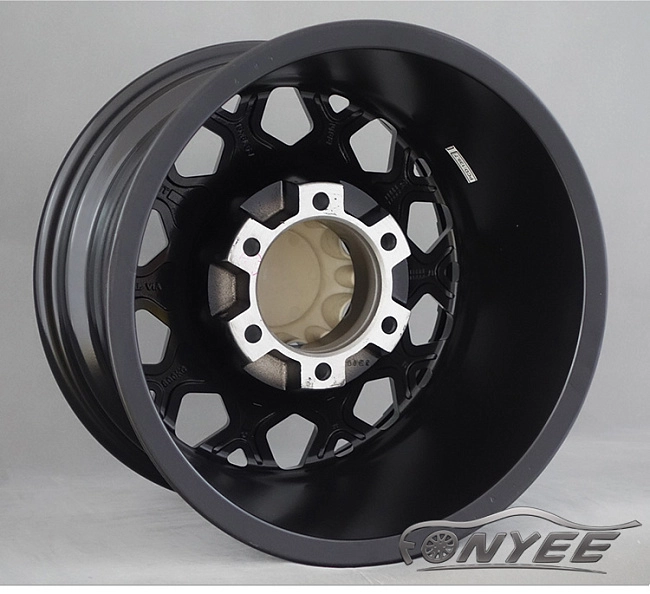 картинка Новые диски Black Rhino Sprocket R17 6X139,7 ET0 J8,5 черный глянец + серебро магазин  StreetTuning 