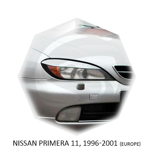 картинка Реснички на фары для  NISSAN PRIMERA 11 1996-2001г (европеец) магазин  StreetTuning 