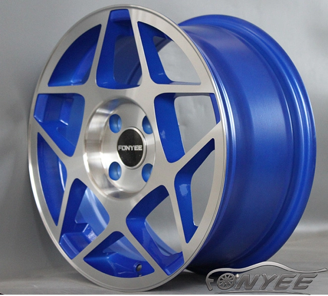 картинка Новые диски 3SDM 0.08 R15 4x100 ET35 J7 синий + серебро магазин  StreetTuning 