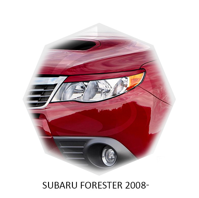 картинка Реснички на фары для  SUBARU FORESTER 2009-2012г магазин  StreetTuning 