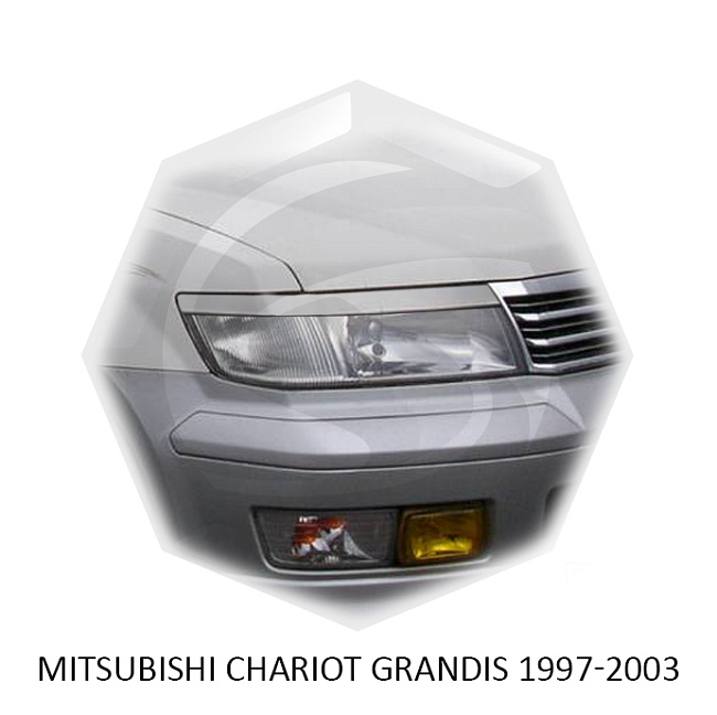 картинка Реснички на фары для  MITSUBISHI CHARIOT GRANDIS 1997-2003г магазин  StreetTuning 