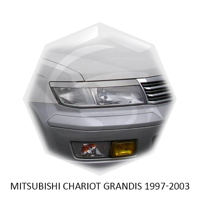 картинка Реснички на фары для  MITSUBISHI CHARIOT GRANDIS 1997-2003г магазин  StreetTuning 